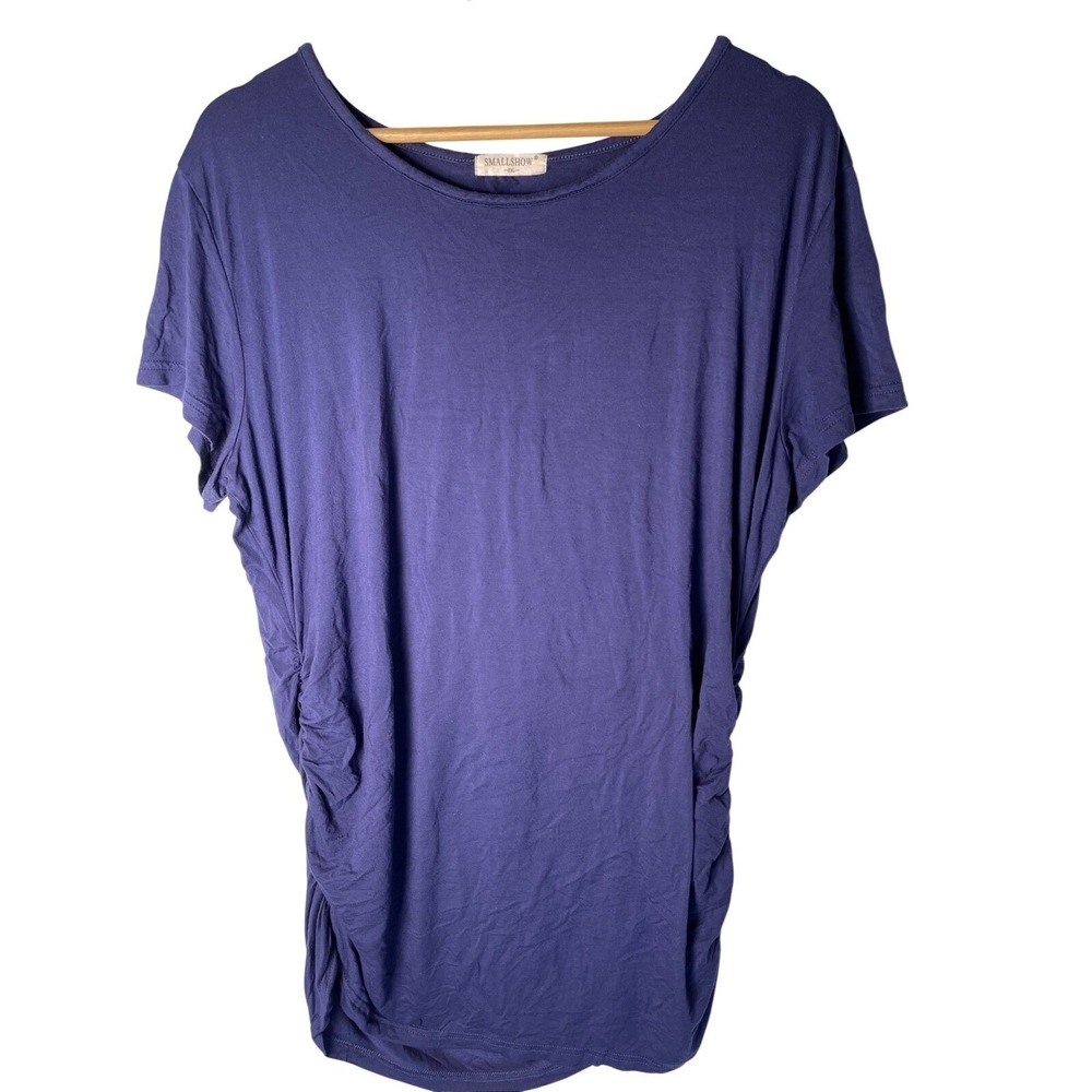 Smallshow XXL Maternity Shirt Blue
